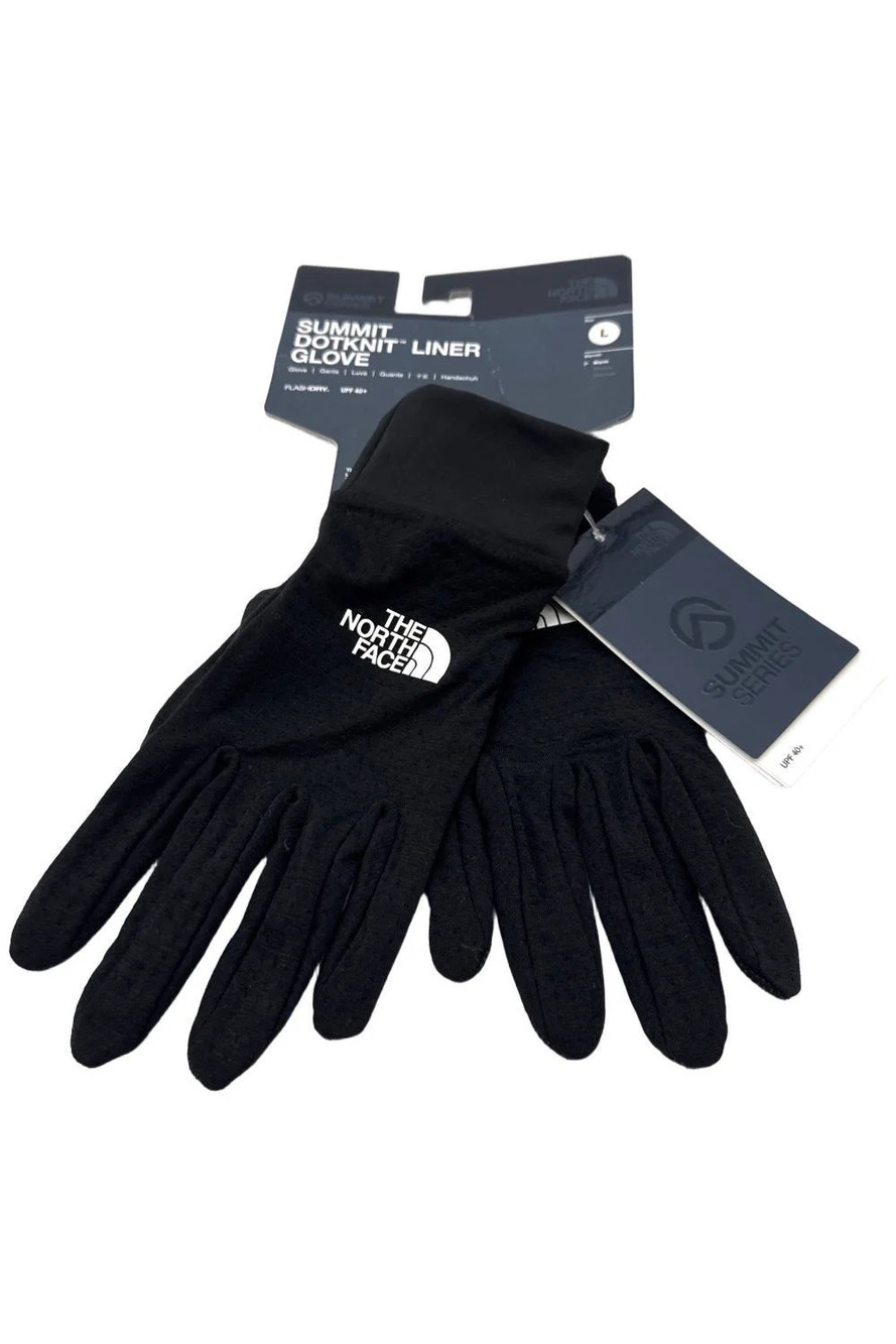 The North Face Women's Sumit Series Dotknit Liner Gloves TNF Black